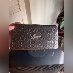 Guess Brown Embossed Wallet